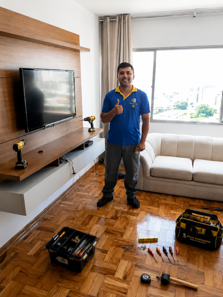 Montador de móveis em Santo André SP - Responsável: Montador Roberto